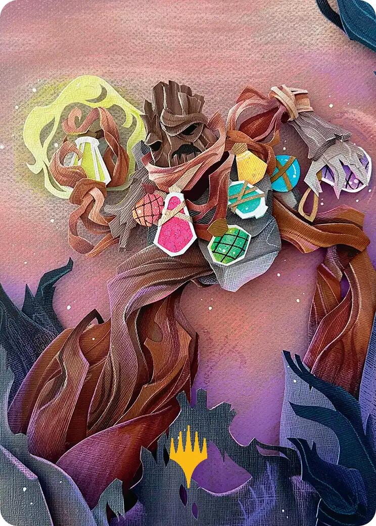 Painter's Servant Art Card (Gold-Stamped Planeswalker Symbol) [Lorwyn Eclipsed Art Series] | Chromatic Games