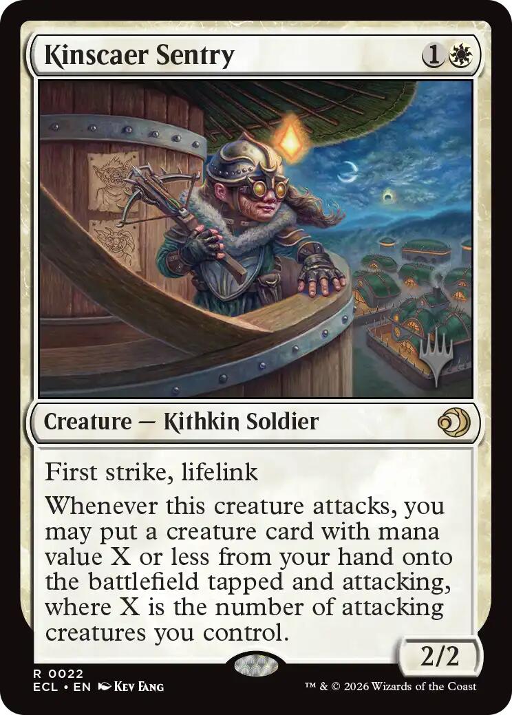 Kinscaer Sentry [Lorwyn Eclipsed Promos] | Chromatic Games