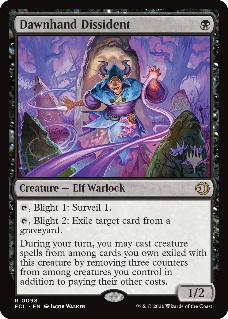 Dawnhand Dissident [Lorwyn Eclipsed Promos] | Chromatic Games