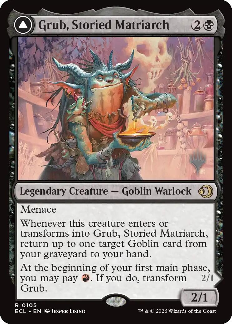 Grub, Storied Matriarch [Lorwyn Eclipsed Promos] | Chromatic Games