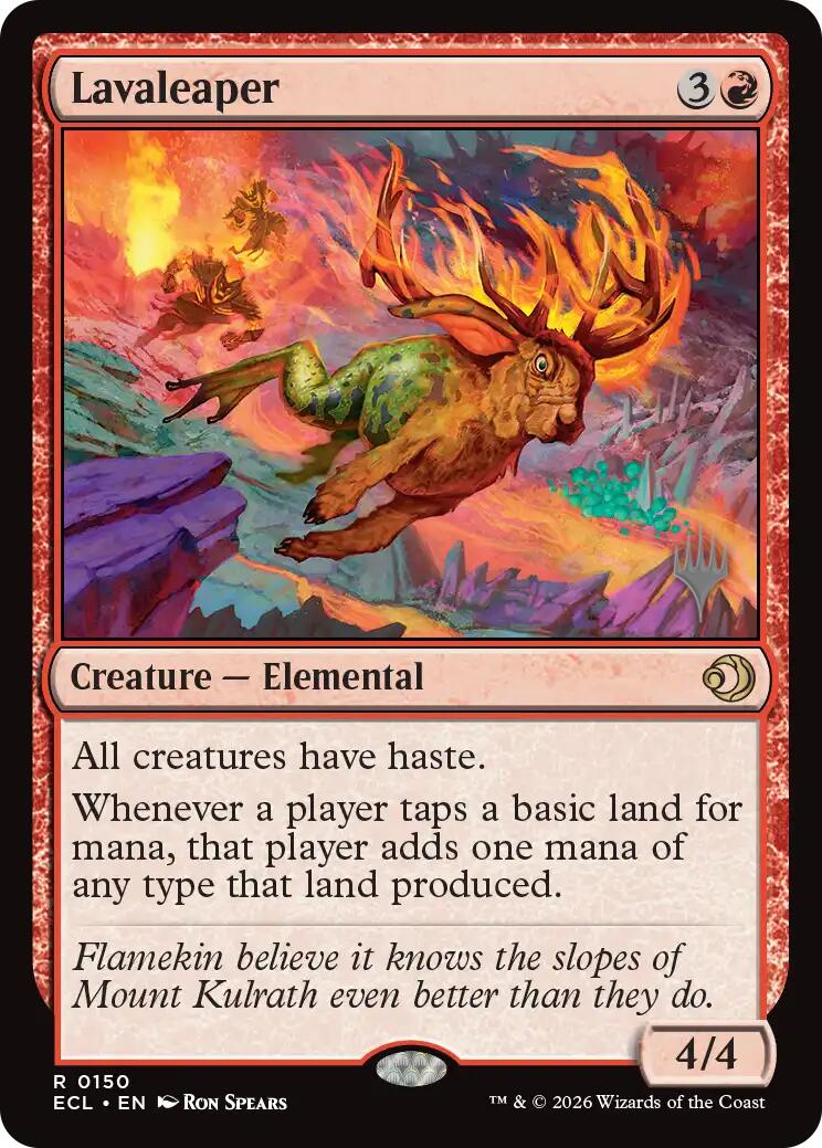 Lavaleaper [Lorwyn Eclipsed Promos] | Chromatic Games