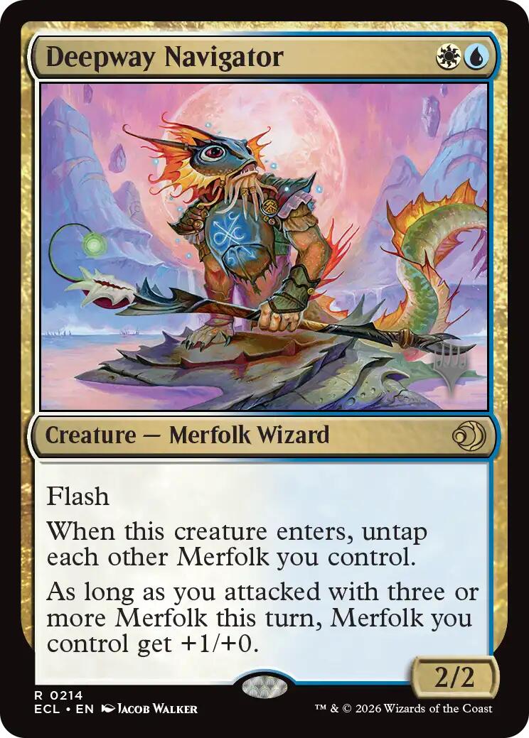Deepway Navigator [Lorwyn Eclipsed Promos] | Chromatic Games