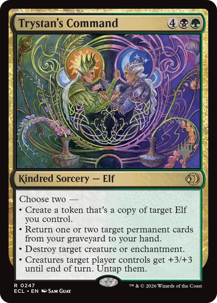 Trystan's Command [Lorwyn Eclipsed Promos] | Chromatic Games