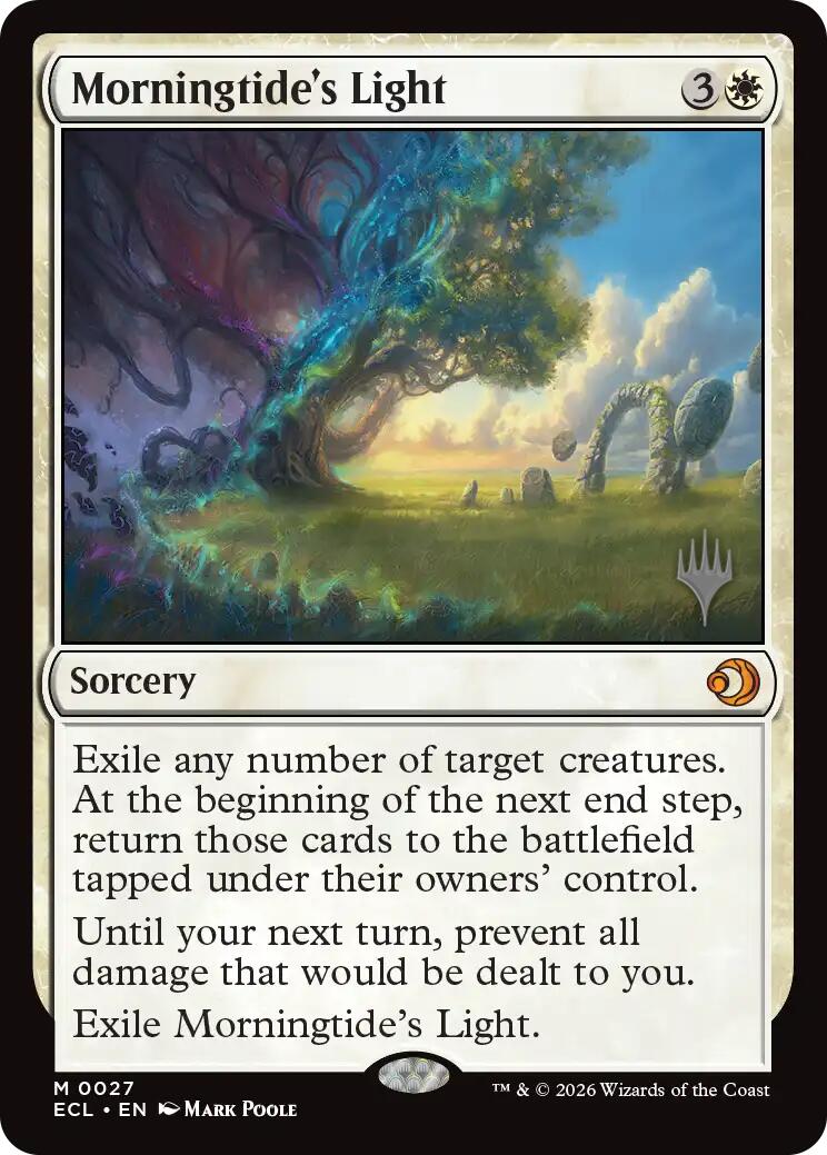 Morningtide's Light [Lorwyn Eclipsed Promos] | Chromatic Games