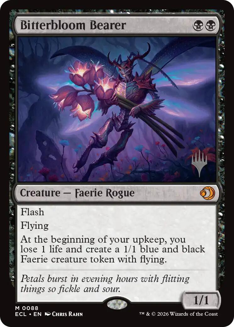 Bitterbloom Bearer [Lorwyn Eclipsed Promos] | Chromatic Games