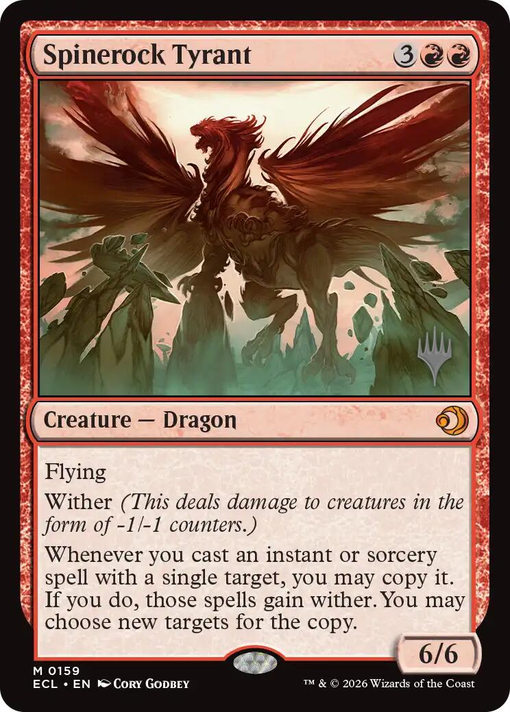 Spinerock Tyrant [Lorwyn Eclipsed Promos] | Chromatic Games