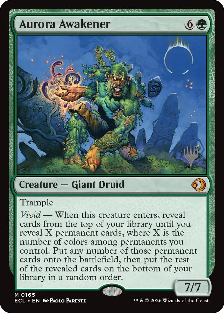 Aurora Awakener [Lorwyn Eclipsed Promos] | Chromatic Games