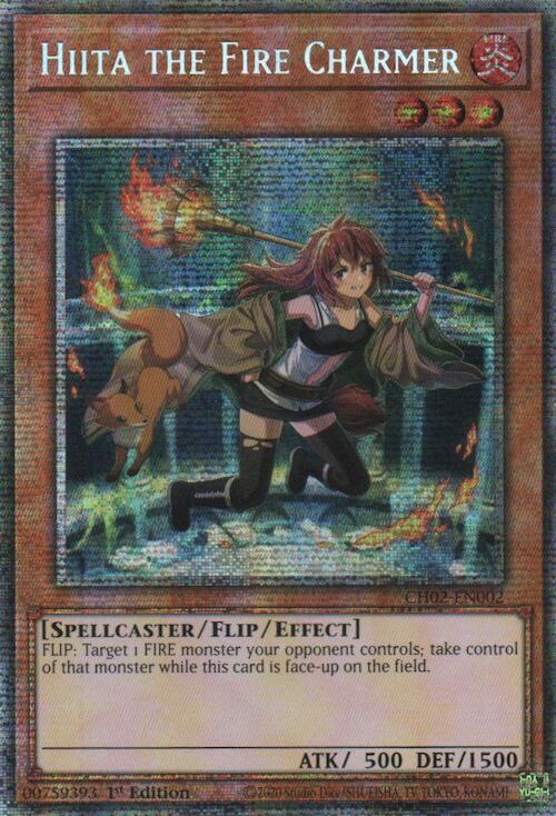 Hiita the Fire Charmer (Starlight Rare) [CH02-EN002] Starlight Rare | Chromatic Games
