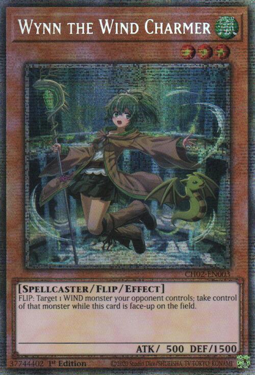 Wynn the Wind Charmer (Starlight Rare) [CH02-EN003] Starlight Rare | Chromatic Games