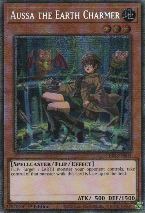 Aussa the Earth Charmer (Starlight Rare) [CH02-EN004] Starlight Rare | Chromatic Games