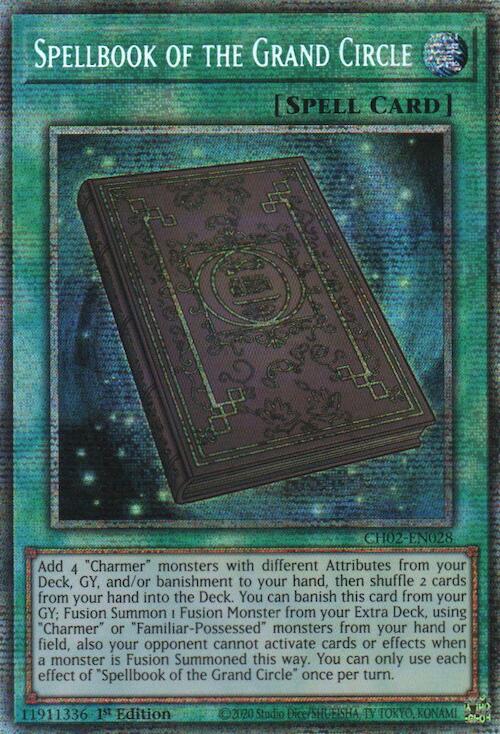 Spellbook of the Grand Circle (Starlight Rare) [CH02-EN028] Starlight Rare | Chromatic Games