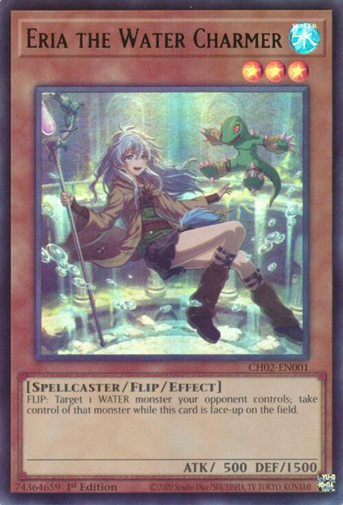 Eria the Water Charmer (Ultra Rare) [CH02-EN001] Ultra Rare | Chromatic Games
