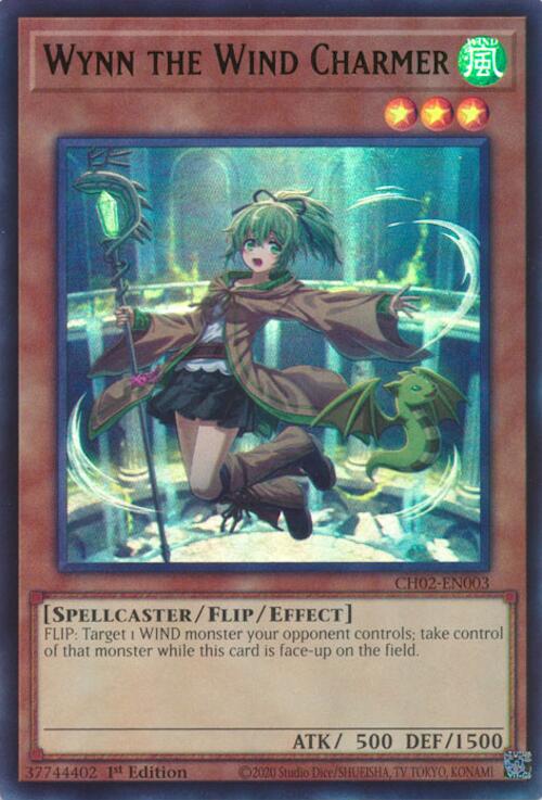 Wynn the Wind Charmer (Ultra Rare) [CH02-EN003] Ultra Rare | Chromatic Games