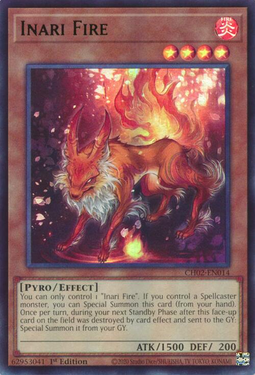 Inari Fire [CH02-EN014] Ultra Rare | Chromatic Games