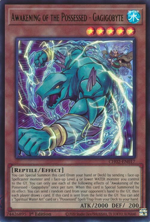 Awakening of the Possessed - Gagigobyte [CH02-EN017] Ultra Rare | Chromatic Games