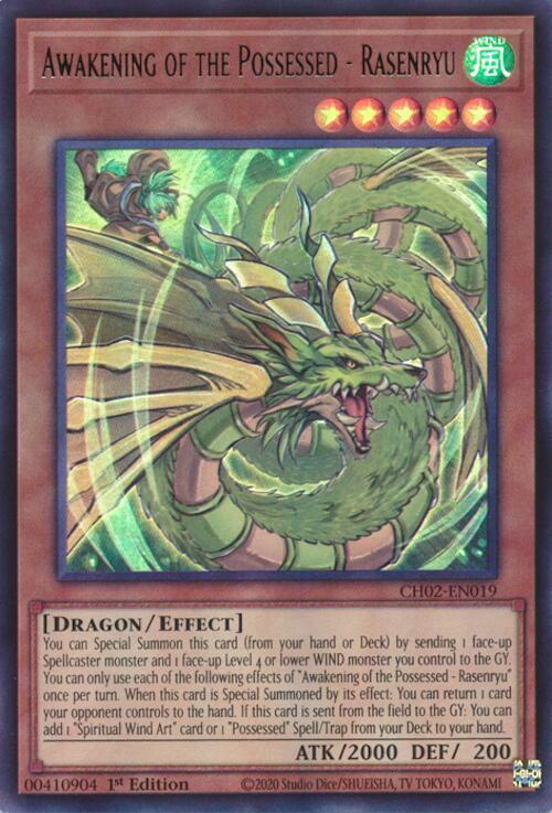 Awakening of the Possessed - Rasenryu [CH02-EN019] Ultra Rare | Chromatic Games