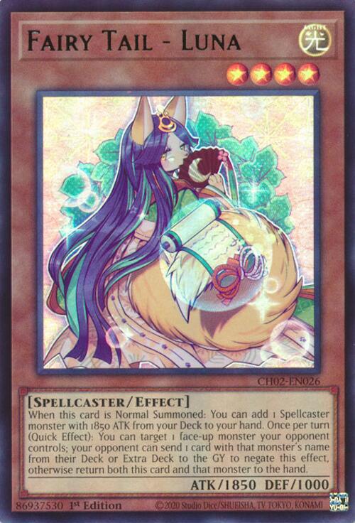 Fairy Tail - Luna [CH02-EN026] Ultra Rare | Chromatic Games