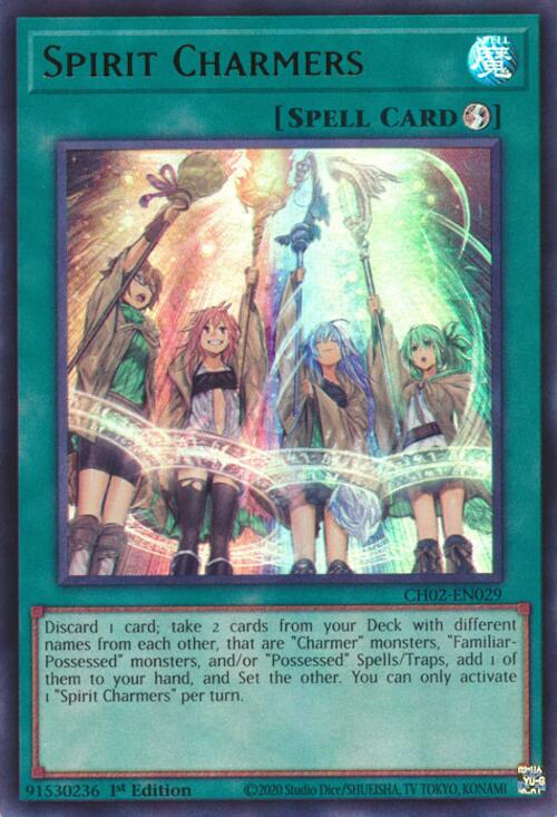 Spirit Charmers [CH02-EN029] Ultra Rare | Chromatic Games