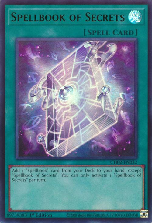 Spellbook of Secrets [CH02-EN032] Ultra Rare | Chromatic Games