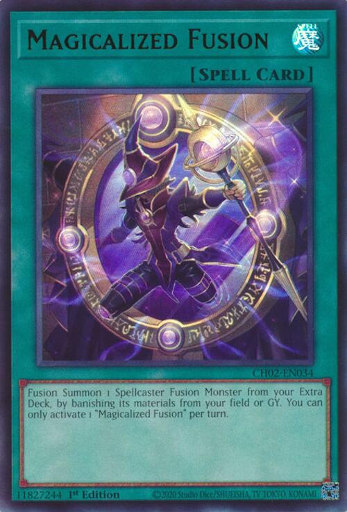 Magicalized Fusion [CH02-EN034] Ultra Rare | Chromatic Games