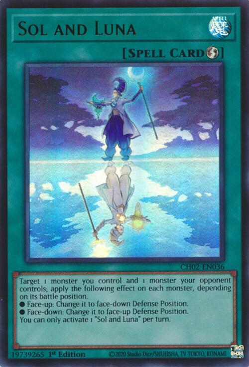 Sol and Luna [CH02-EN036] Ultra Rare | Chromatic Games