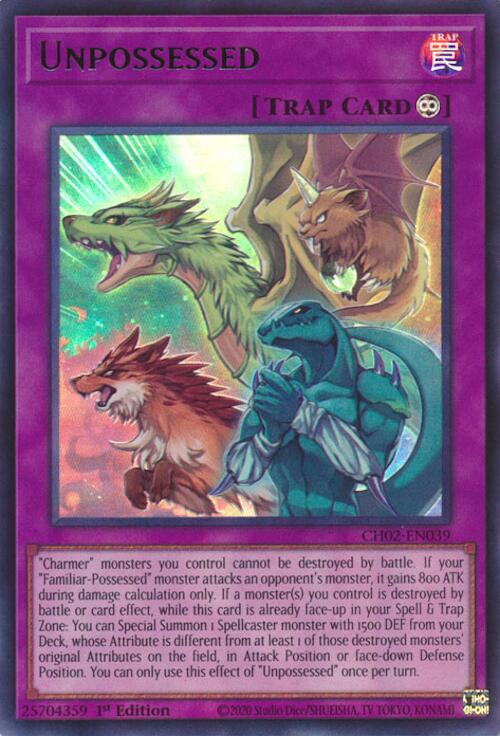 Unpossessed [CH02-EN039] Ultra Rare | Chromatic Games