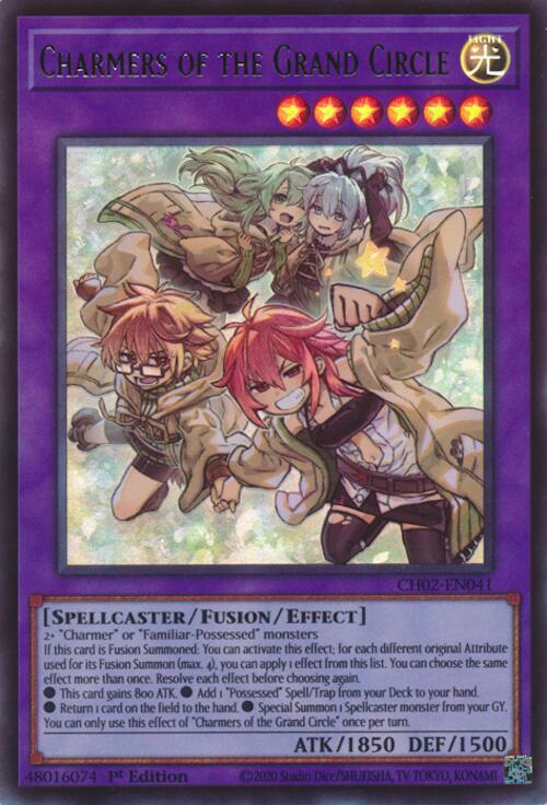 Charmers of the Grand Circle (Ultra Rare) [CH02-EN041] Ultra Rare | Chromatic Games