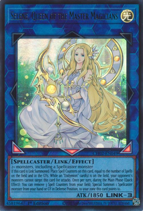Selene, Queen of the Master Magicians [CH02-EN049] Ultra Rare | Chromatic Games