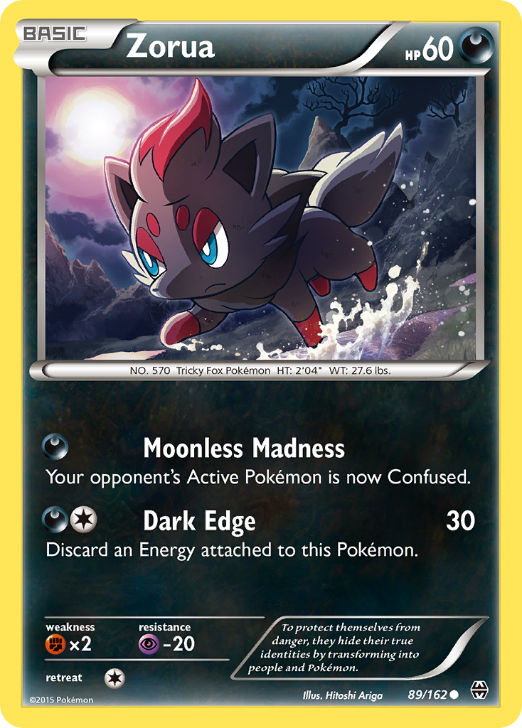 Zorua (89/162) [XY: BREAKthrough] | Chromatic Games