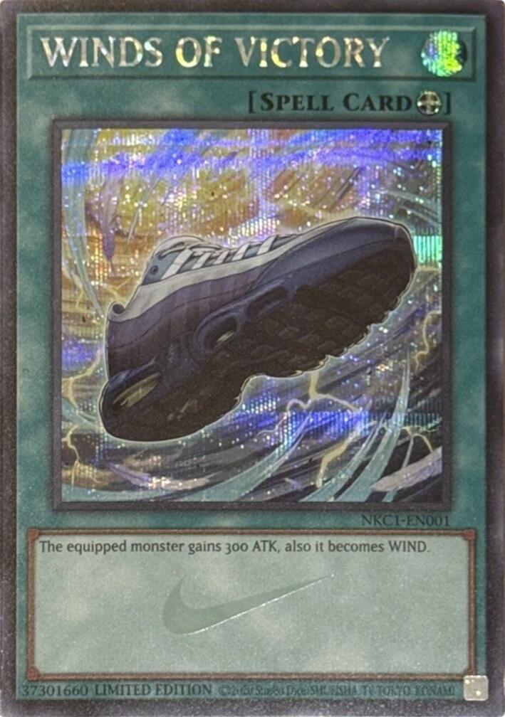 Winds of Victory [NKC1-EN001] Prismatic Secret Rare | Chromatic Games