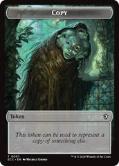 Copy // Shapeshifter Double-Sided Token [Lorwyn Eclipsed Tokens] | Chromatic Games