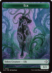 Elk // Mutavault Double-Sided Token [Lorwyn Eclipsed Tokens] | Chromatic Games