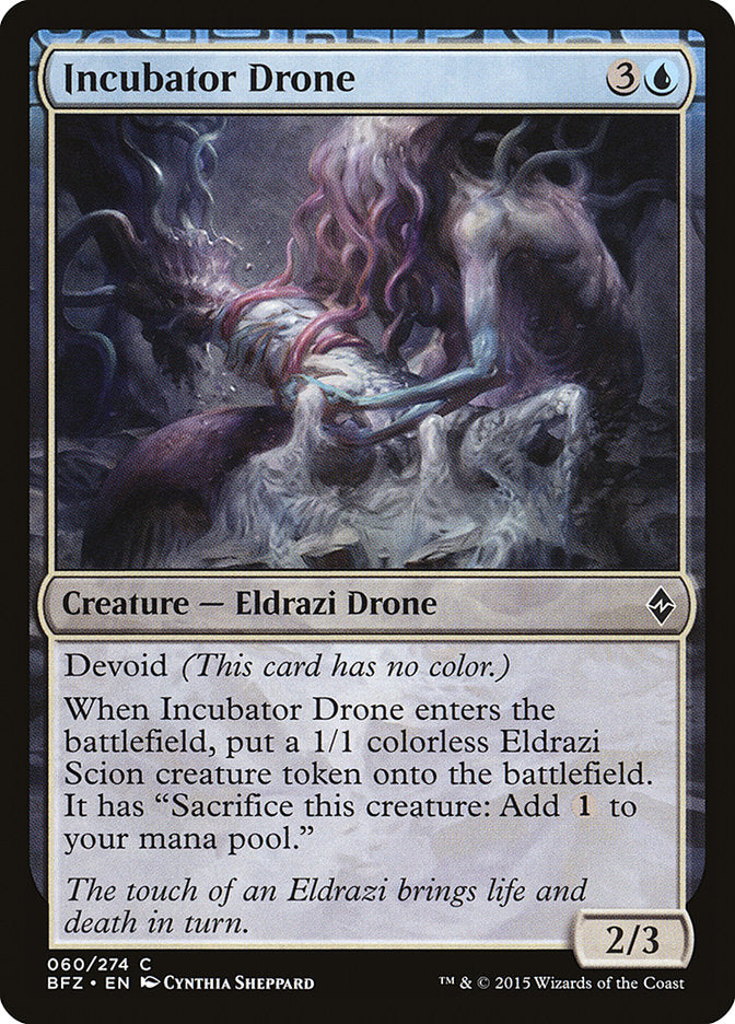 Incubator Drone 60/274 (Battle for Zendikar)  | Chromatic Games