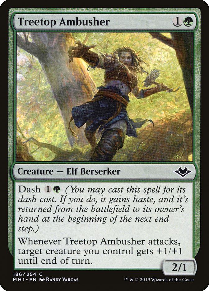 Treetop Ambusher [Modern Horizons] | Chromatic Games