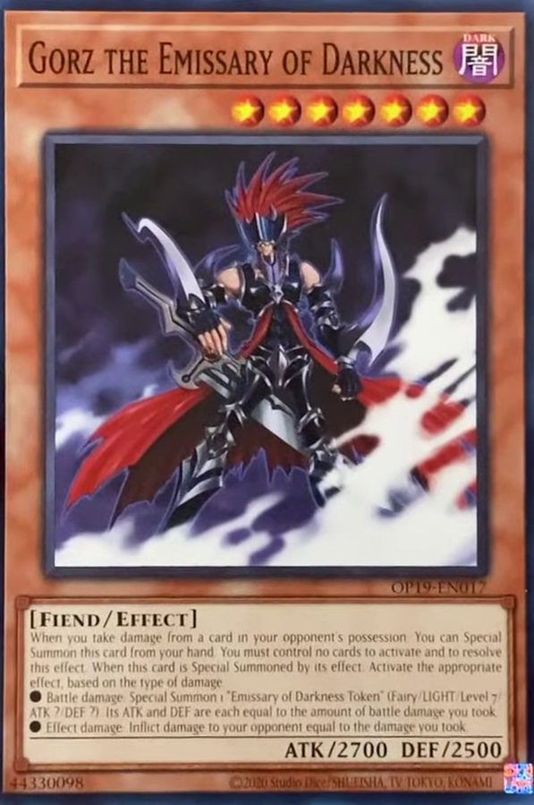 Gorz the Emissary of Darkness [OP19-EN017] Common | Chromatic Games