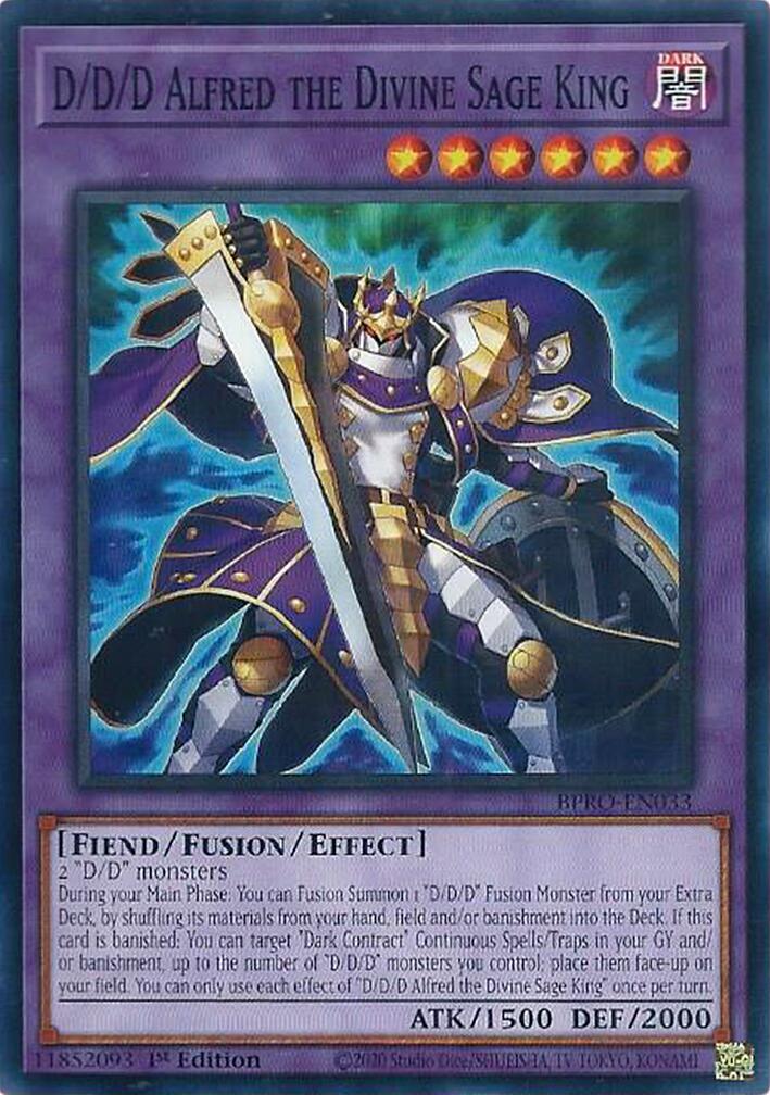 D/D/D Alfred the Divine Sage King [BPRO-EN033] Common | Chromatic Games