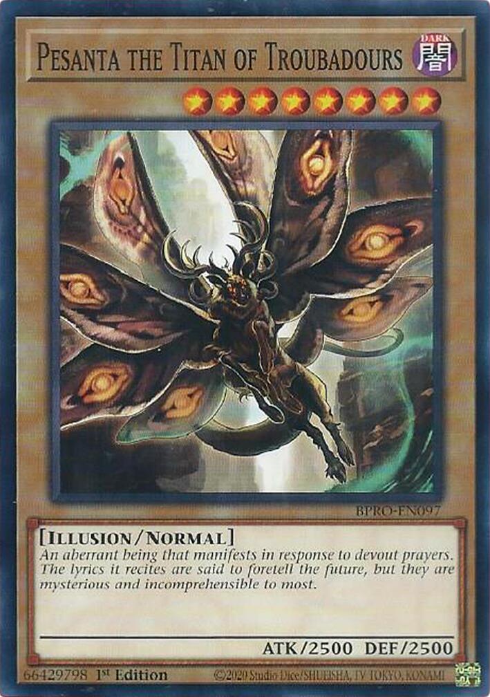 Pesanta the Titan of Troubadours [BPRO-EN097] Common | Chromatic Games