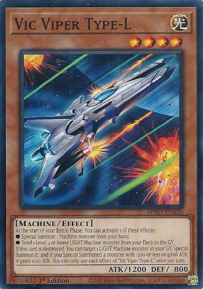 Vic Viper Type-L [BPRO-EN020] Common | Chromatic Games