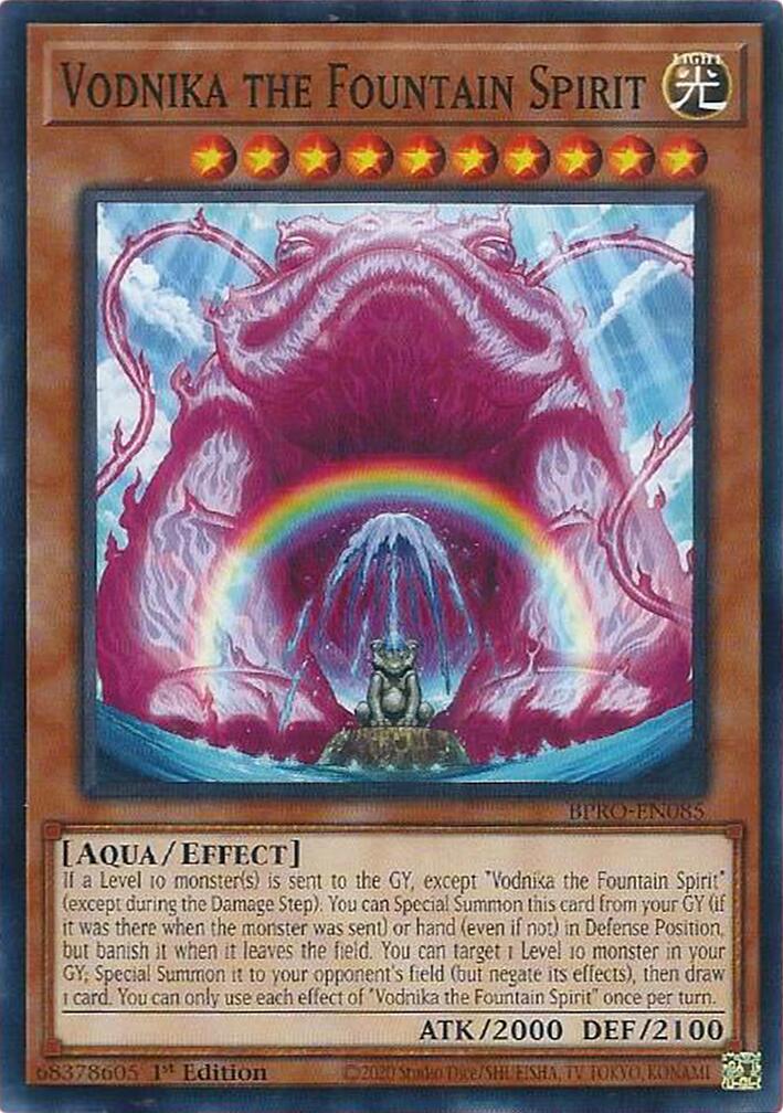 Vodnika the Fountain Spirit [BPRO-EN085] Common | Chromatic Games