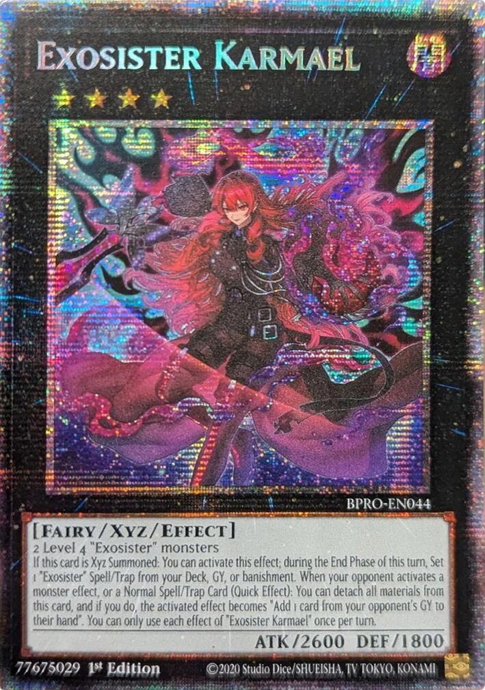 Exosister Karmael (Starlight Rare) [BPRO-EN044] Starlight Rare | Chromatic Games