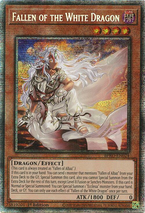 Fallen of the White Dragon (Starlight Rare) [BPRO-EN024] Starlight Rare | Chromatic Games