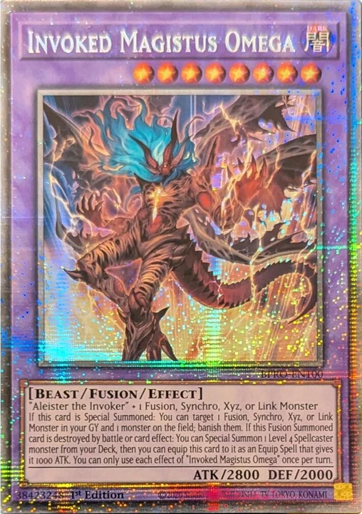 Invoked Magistus Omega (Starlight Rare) [BPRO-EN100] Starlight Rare | Chromatic Games