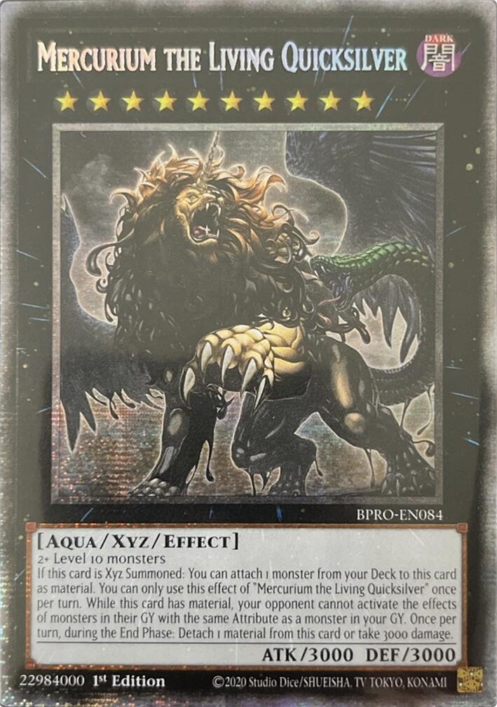 Mercurium the Living Quicksilver (Starlight Rare) [BPRO-EN084] Starlight Rare | Chromatic Games