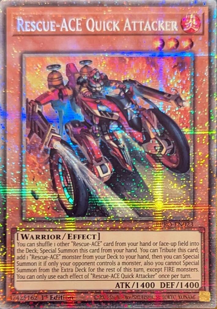 Rescue-ACE Quick Attacker (Starlight Rare) [BPRO-EN023] Starlight Rare | Chromatic Games