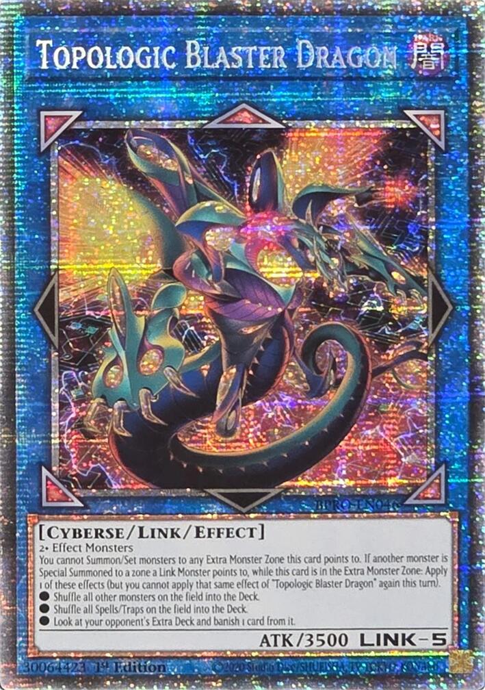 Topologic Blaster Dragon (Starlight Rare) [BPRO-EN046] Starlight Rare | Chromatic Games
