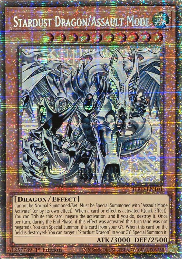 Stardust Dragon/Assault Mode [BPRO-EN101] Starlight Rare | Chromatic Games