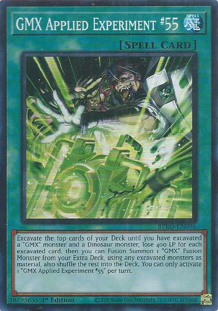 GMX Applied Experiment #55 [BPRO-EN096] Super Rare | Chromatic Games