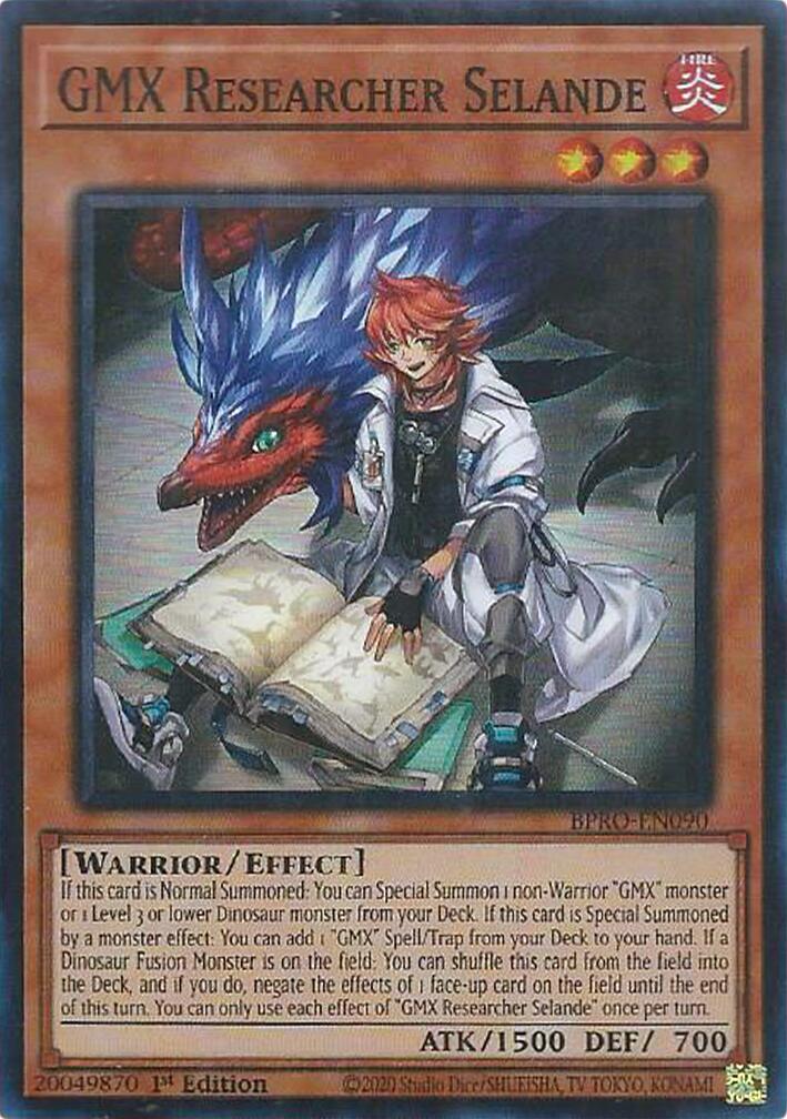 GMX Researcher Selande [BPRO-EN090] Super Rare | Chromatic Games