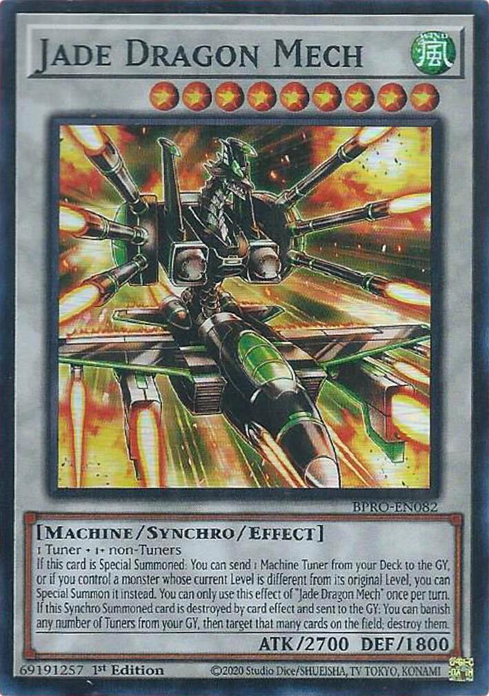 Jade Dragon Mech [BPRO-EN082] Super Rare | Chromatic Games