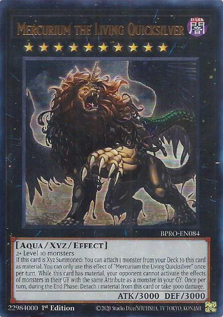 Mercurium the Living Quicksilver [BPRO-EN084] Ultra Rare | Chromatic Games
